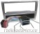 Vauxhall Agila radio dash kit, stereo fitting 2000 onwards Silver