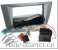 Seat Leon car radio installation kit silver, fascia fitting kit ISO 2005 - onwards