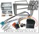 Seat Altea, Toledo radio dash kit double DIN, car radio installation kit 2004 onwards