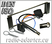 Audi A6 fascia panel + Aerial adaptor + Removal key, dash installation kit