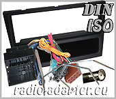 Vauxhall Vivaro radio fitting kit, dash kit 2004 onwards black
