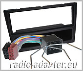 Vauxhall Meriva radio fitting kit, dash kit 2000 onwards black