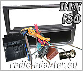 Vauxhall Vivaro radio installation dash kit 2004 onwards dark silver