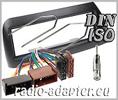 Ford KA fascia panel black + harness adaptor, car stereo fitting kit Ford KA fascia panel black + harness adaptor, car stereo fitting kit