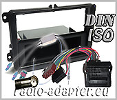 VW Passat car radio installation kit, fascia fitting kit ISO 2005 - 2010