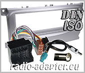 Ford Mondeo 2007 > Radio Dash Kit Compo silver, Stereo Fitting Kit Ford Mondeo 2007 > Radio Dash Kit Compo silver, Stereo Fitting Kit