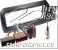 Ford KA fascia panel black + harness adaptor, car stereo fitting kit