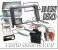 VW Crafter radio dash kit double DIN, car radio installation kit 2006 onwards 