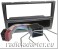Vauxhall Omega B radio installation dash kit 1999 onwards dark silver