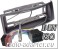 Renault Megane 1999 - 2002 radio dash kit compo, car stereo fitting kit