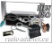 Ford C-Max radio dash kit silver + Aerial adaptor + ISO Harness Adaptors