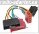 Ford Courier 1996 - 2005 Car Radio Wiring Harness, ISO Lead