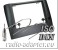 Fiat Stilo 2 DIN radio dash kit ISO, fascia panel + aerial adaptor + removal keys