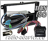 Skoda Fabia II Radioblende Radioadapter 1 DIN Autoradio Einbauset