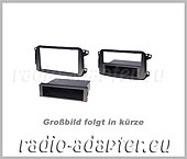 Smart ForTwo ab 2010 1DIN, 2 DIN Radioblende, Autoradioblende, Radiohalterung