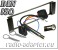 Seat Toledo bis 2004 Radioblende + Antennenadapter + Entriegelungsb�gel