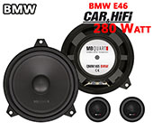 BMW 316 3er E46 Lautsprecher, Autoboxen Paar vorne QM165BMW