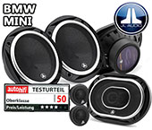 BMW Mini One Auto Lautsprecher, Testsieger JL-Audio C2-690x-650 Set