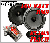 BMW 3er E46 Compact Autolautsprecher 250 Watt Boxen DDCS65