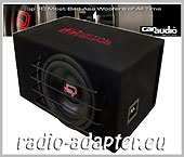 Digital Designs 2510 25 cm Subwooferkiste 2 x 4 Ohm 3000 Watt