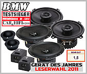 BMW 3er E46 Compact Autolautsprecher Testsieger B62c+B6x