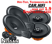 Nissan Qashqai Lautsprecher Set für vordere und hintere Türen DSK1653 DCX165