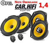 Opel Zafira B Lautsprecher für vordere und hintere Türen C1 650 535x