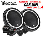 Toyota Avensis T25 Front Auto Lautsprecher, JL Audio C2-650