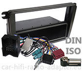 VW Touran Autoradio Einbauset, Radioeinbauset mit Antennen Diversity